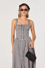 Load image into Gallery viewer, ASTR - Temperance Gingham Check Maxi Dress