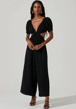 Load image into Gallery viewer, ASTR Gauze Cut Out Jumpsuit
