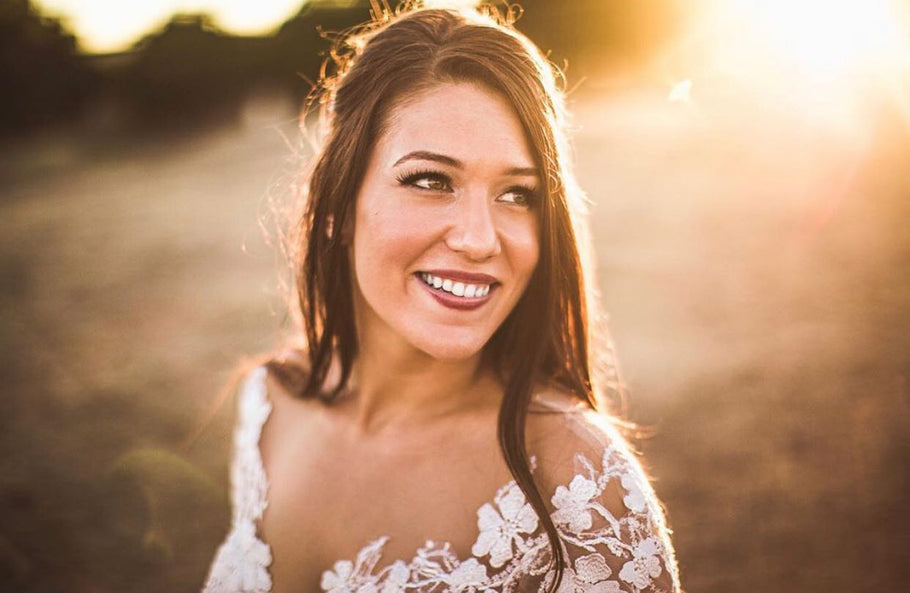 GLOWING bride 🤩 Thank you...