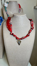 Load image into Gallery viewer, Honky Tonk Heart Scarf Necklace
