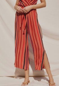 Dress Forum Stripped Jumpsuit