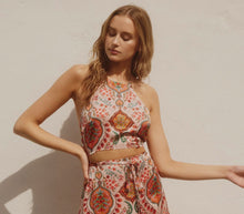 Load image into Gallery viewer, Dress Forum Phoenix Backless Tie Halter Top
