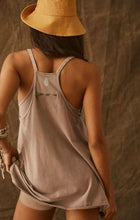 Load image into Gallery viewer, Free People Hot Shot Mini Dress Mocha Latte Color
