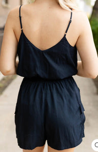 Pinch Deep Navy Romper