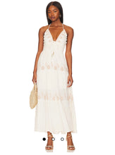 Load image into Gallery viewer, Free People Real Love Maxi Dress in Ivory Combo
