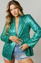 Load image into Gallery viewer, Sequin Party Jacket Blazer
