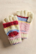 Load image into Gallery viewer, Super Stripe Gloves in Ivory by Free People
