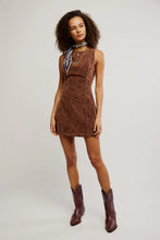 Load image into Gallery viewer, Free People Atlas Suede Mini in Chicory Coffee
