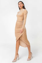Load image into Gallery viewer, Flying Tomato Focused On Tonight Velvet Midi Dress
