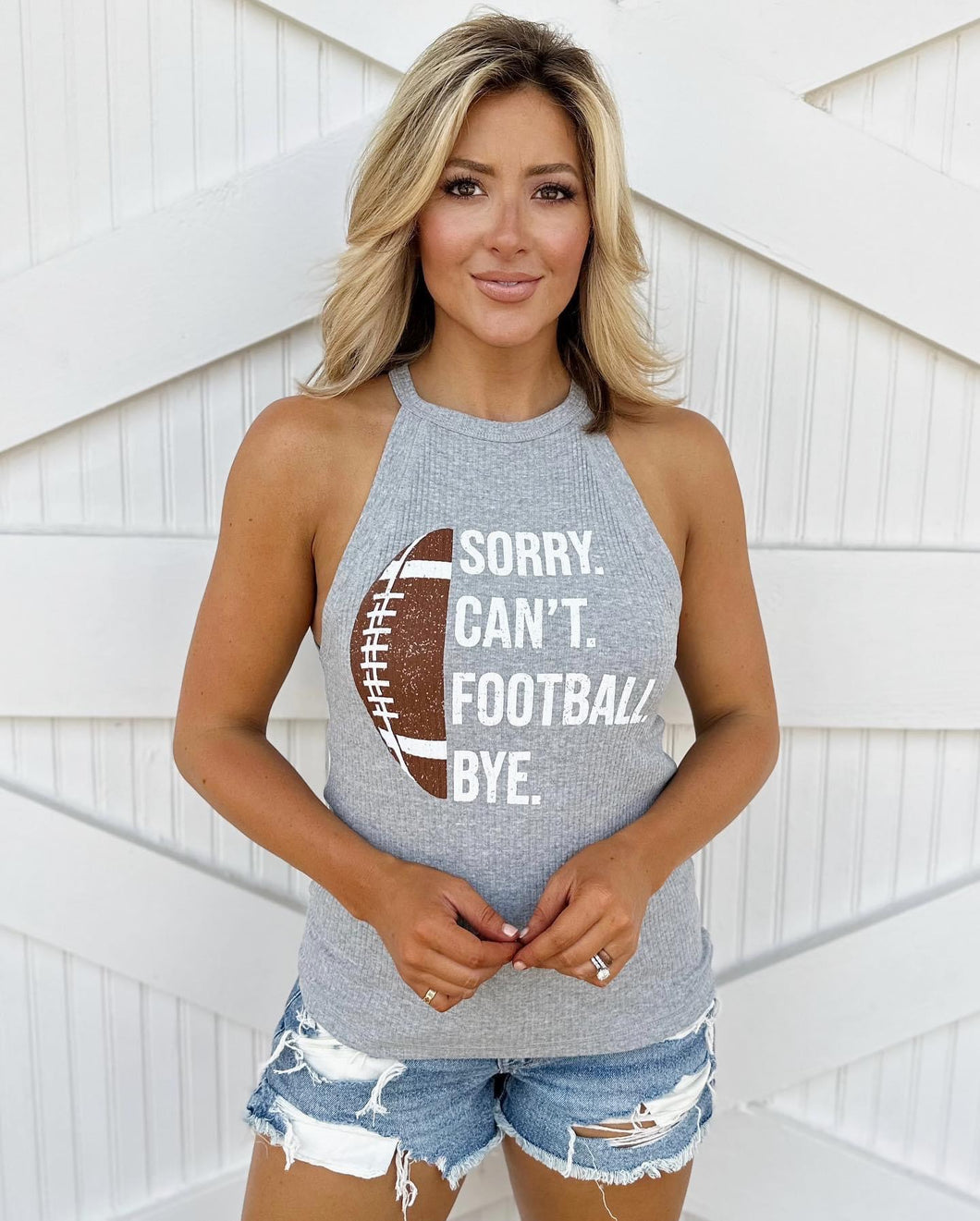 Live Love Gameday Football Tank