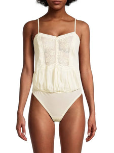 Free People Women's Still The One Lace Bodysuit