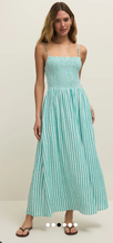 Load image into Gallery viewer, Bayside Stripe Linen Maxi Dress
