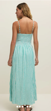 Load image into Gallery viewer, Bayside Stripe Linen Maxi Dress
