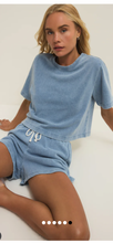 Load image into Gallery viewer, Hunter Knit Denim Shorts
