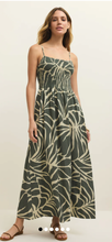 Load image into Gallery viewer, Bayside Tova Palm Linen Maxi Dress
