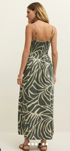 Load image into Gallery viewer, Bayside Tova Palm Linen Maxi Dress
