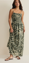 Load image into Gallery viewer, Bayside Tova Palm Linen Maxi Dress
