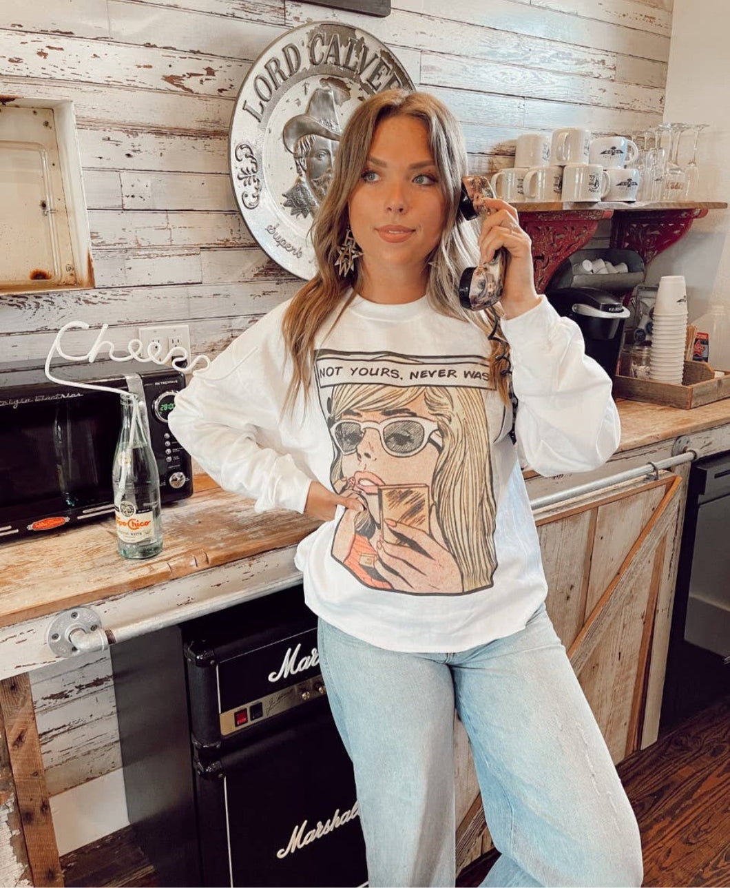 Gina Not Yours, Never Was Sweatshirt