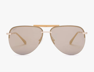 Diff - tahoe - brushed gold + gold mirror