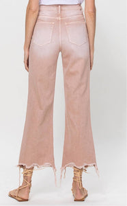 90's Vintage Crop Flare - Color July Song