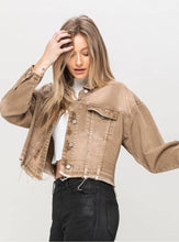 Load image into Gallery viewer, OVERSIZED CROP JACKET
