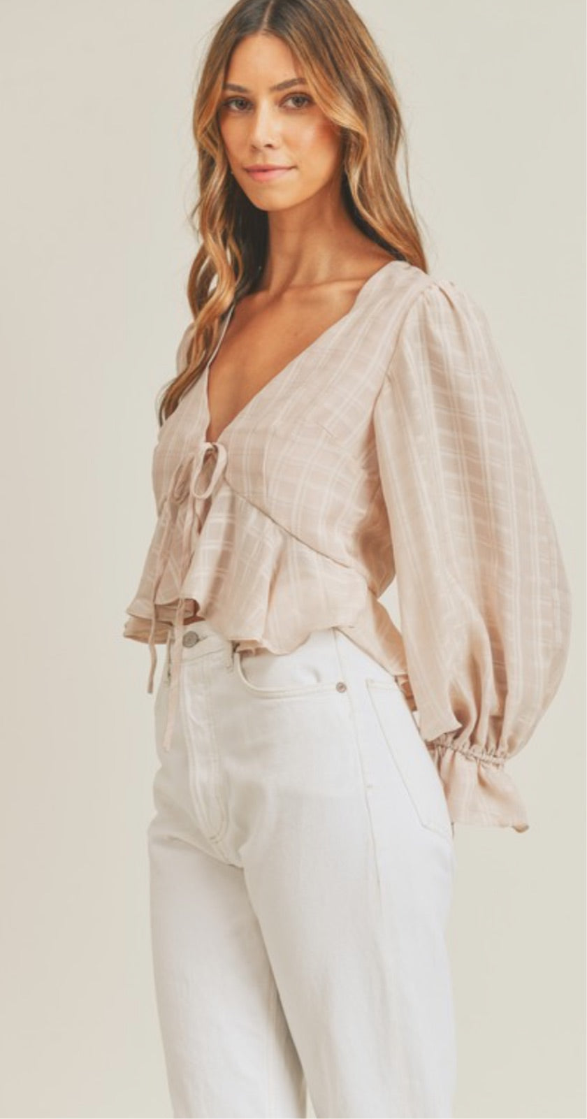 Geometric Crop Top