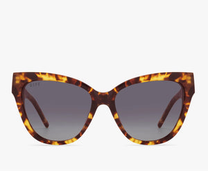 Diff - melina amber tortoise steel gradient
