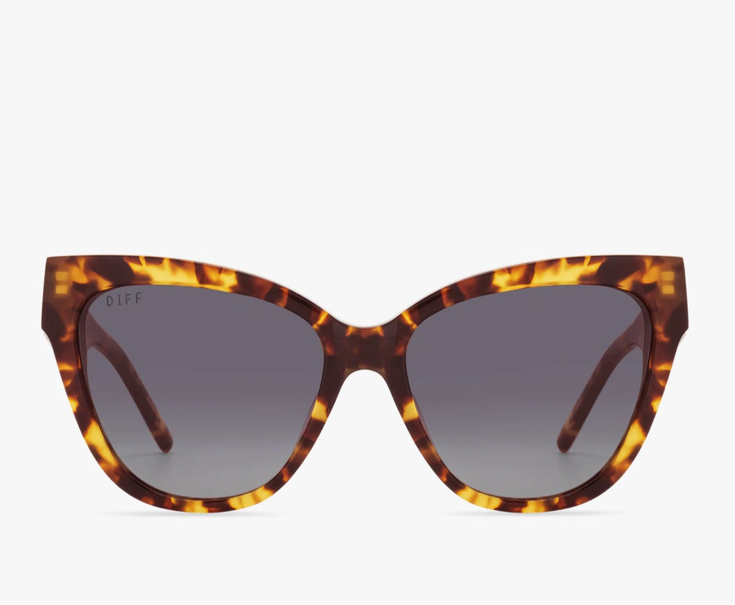 Diff - melina amber tortoise steel gradient