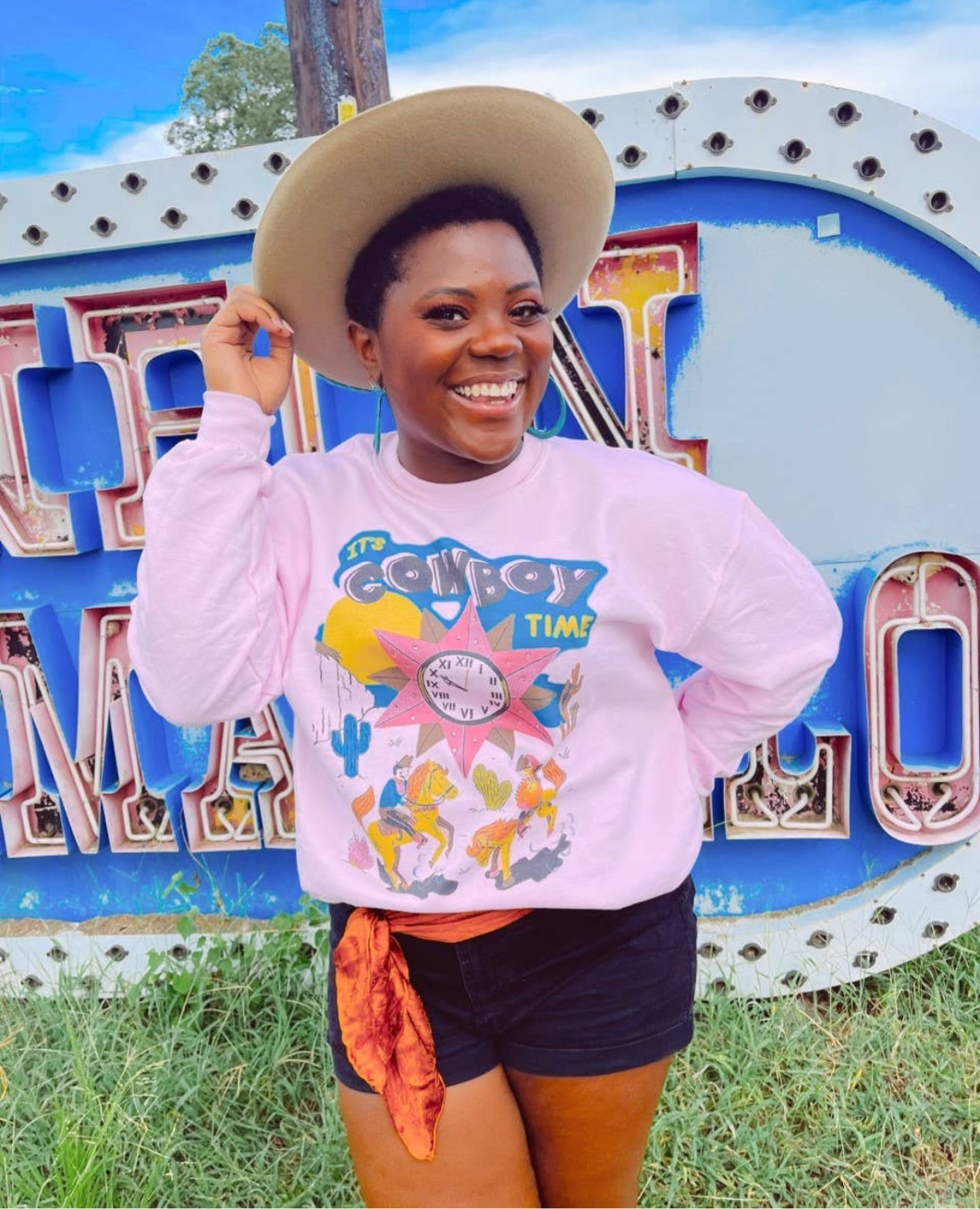 GINA - Cowboy Time Sweatshirt