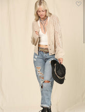 Load image into Gallery viewer, Cardigan Sweater - Stone

