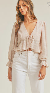Geometric Crop Top