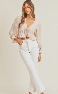 Geometric Crop Top