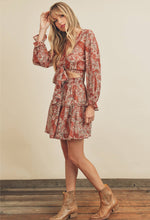 Load image into Gallery viewer, Paisley Crop Top
