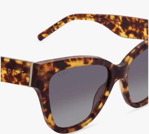 Diff - melina amber tortoise steel gradient