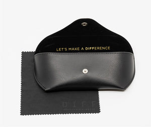 Diff - dash - matte black + solid grey + polarized