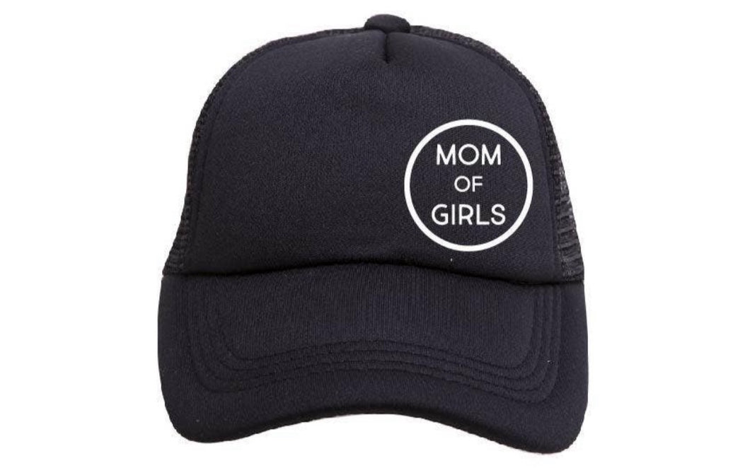 Mom of Girls Trucker Hat