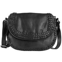 Load image into Gallery viewer, Black Latico Basil Crossbody
