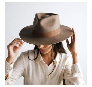 MILLER FEDORA - BROWN