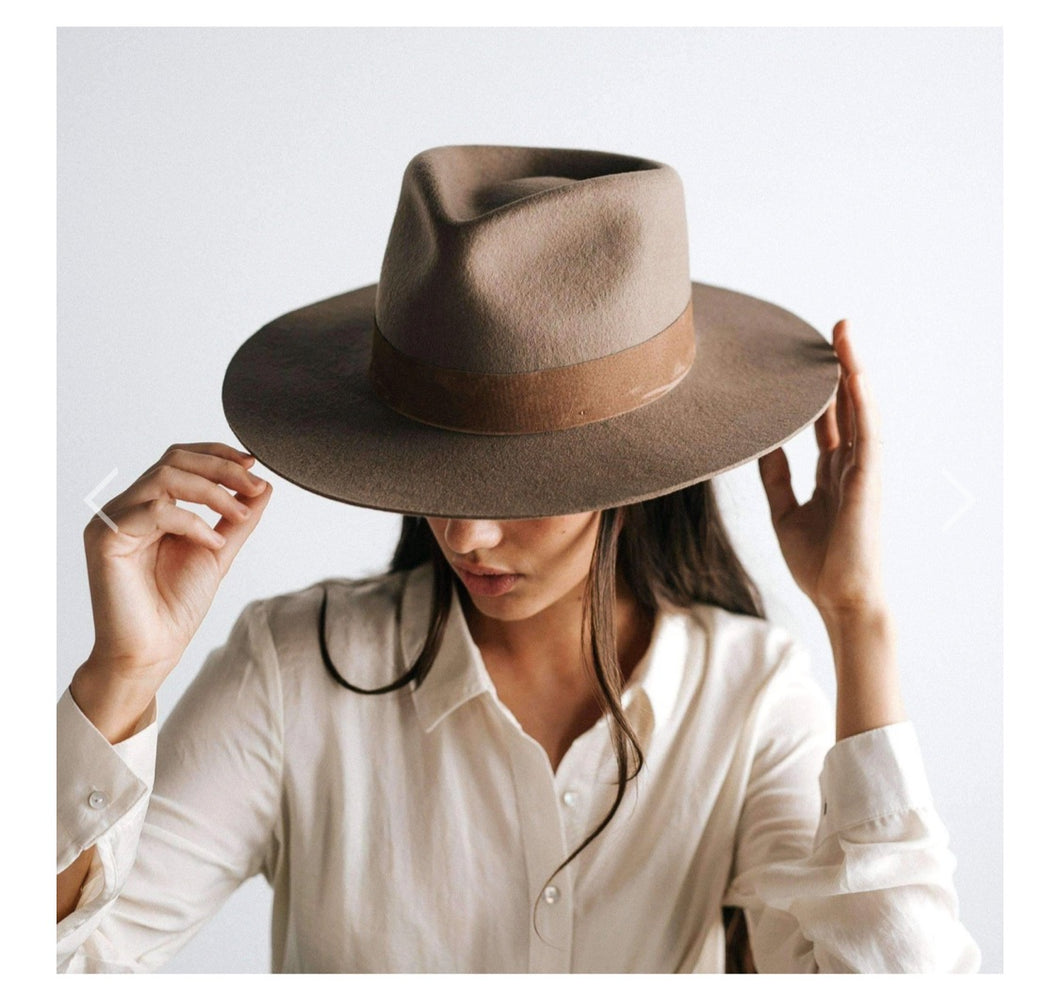 MILLER FEDORA - BROWN