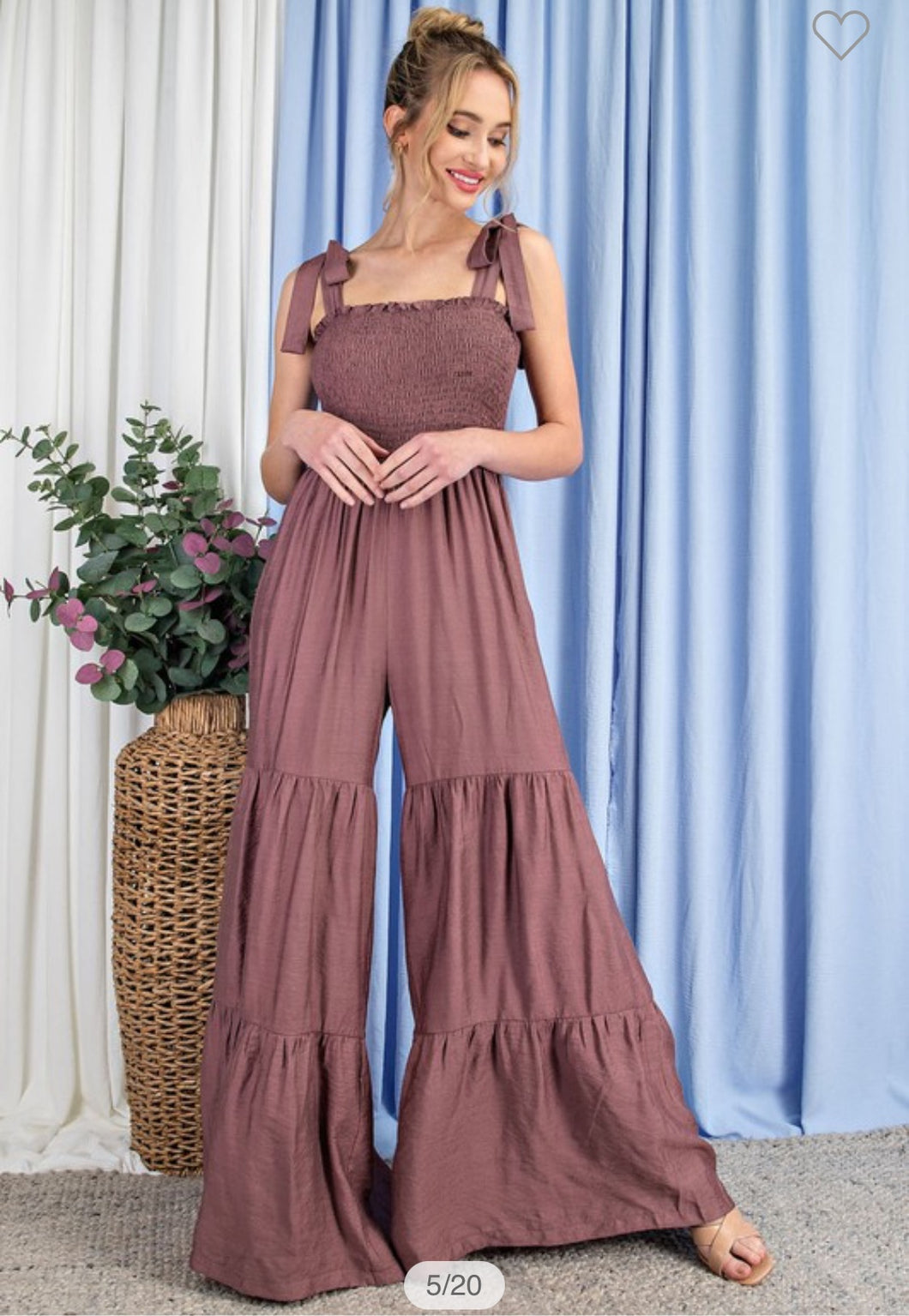Tiered Jumpsuit