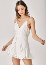 Load image into Gallery viewer, Overlap Ruffled Cami Romper
