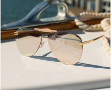 Load image into Gallery viewer, Diff - tahoe - brushed gold + gold mirror
