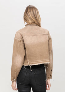 OVERSIZED CROP JACKET