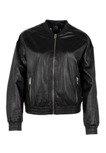 Load image into Gallery viewer, Irka Black Leather Jacket
